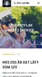 Mobile Screenshot of 123student.se